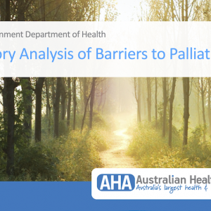 Barriers to palliative care for under-served populations